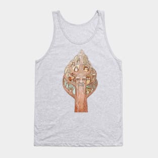 Owl tree Tank Top